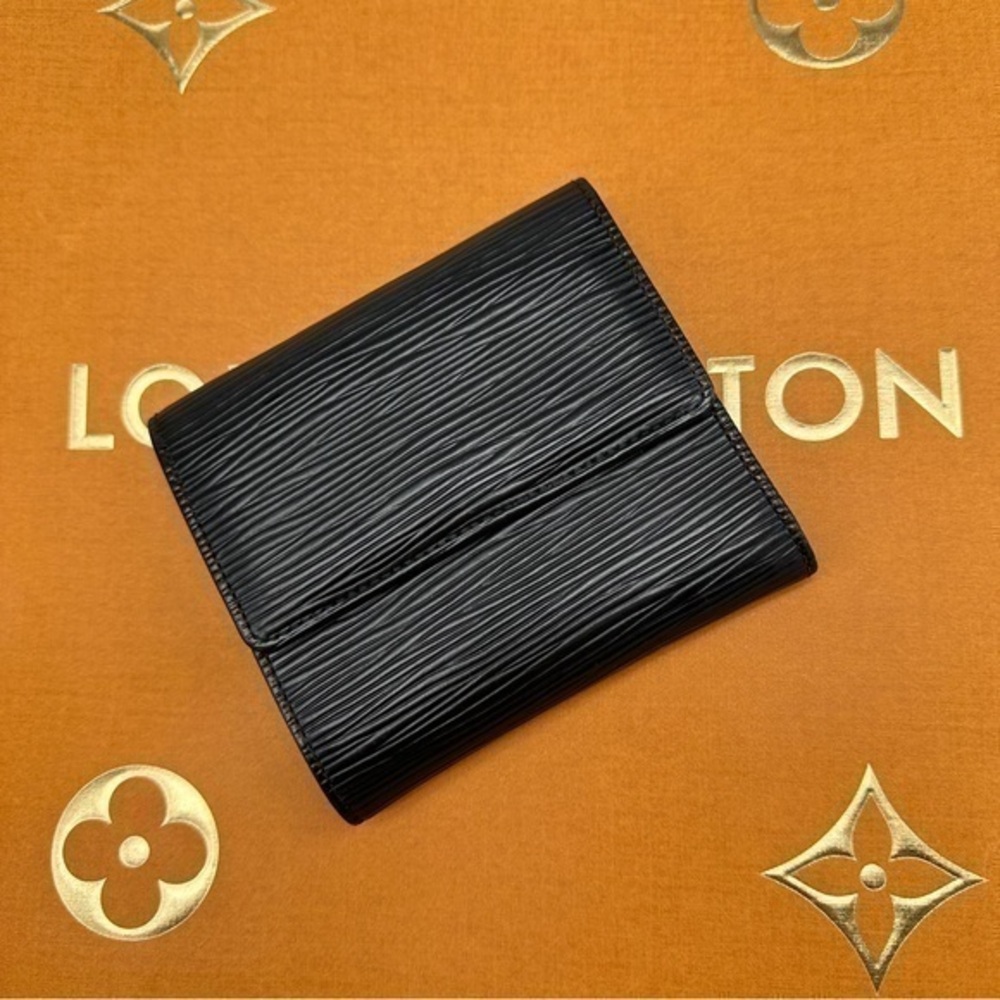 AUTHENTIC Louis Vuitton Malletier Epi Leather Elise Wallet